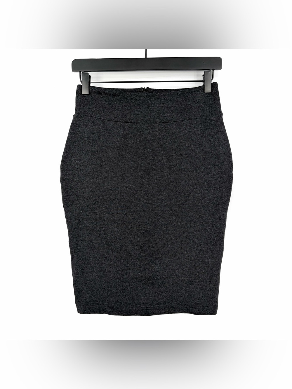 BETABRAND Mini Pencil Skirt Charcoal Grey S